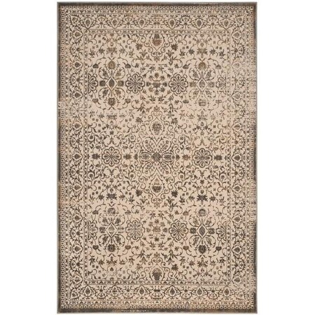 Safavieh 9 x 12 ft. Large Rectangle Brilliance Power Loomed RugCream & Bronze BRL504D-9